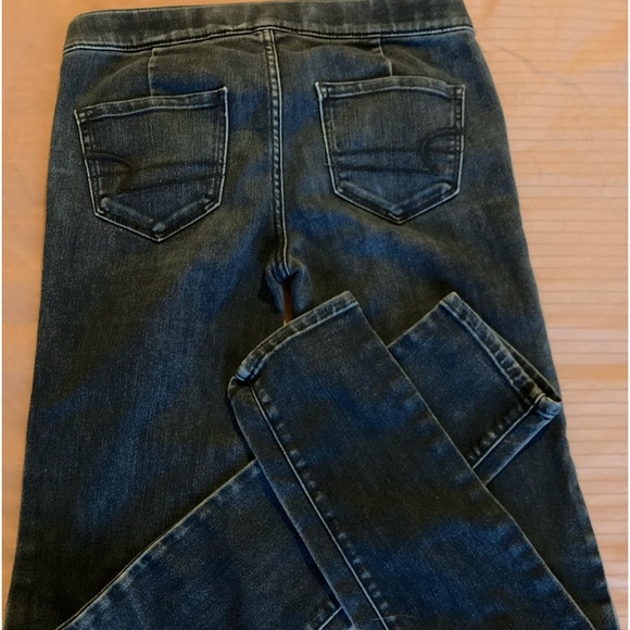 American Eagle size 0 Jegging deep blue - Picture 2 of 4